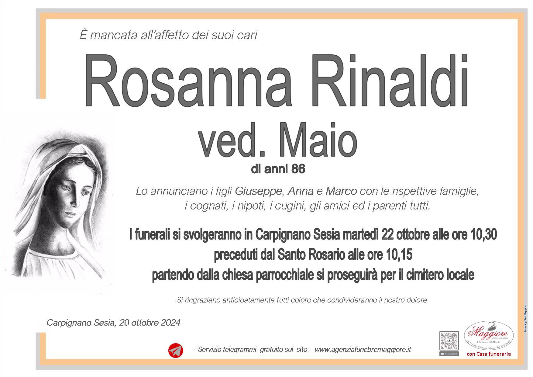 Rosanna Rinaldi ved. Maio