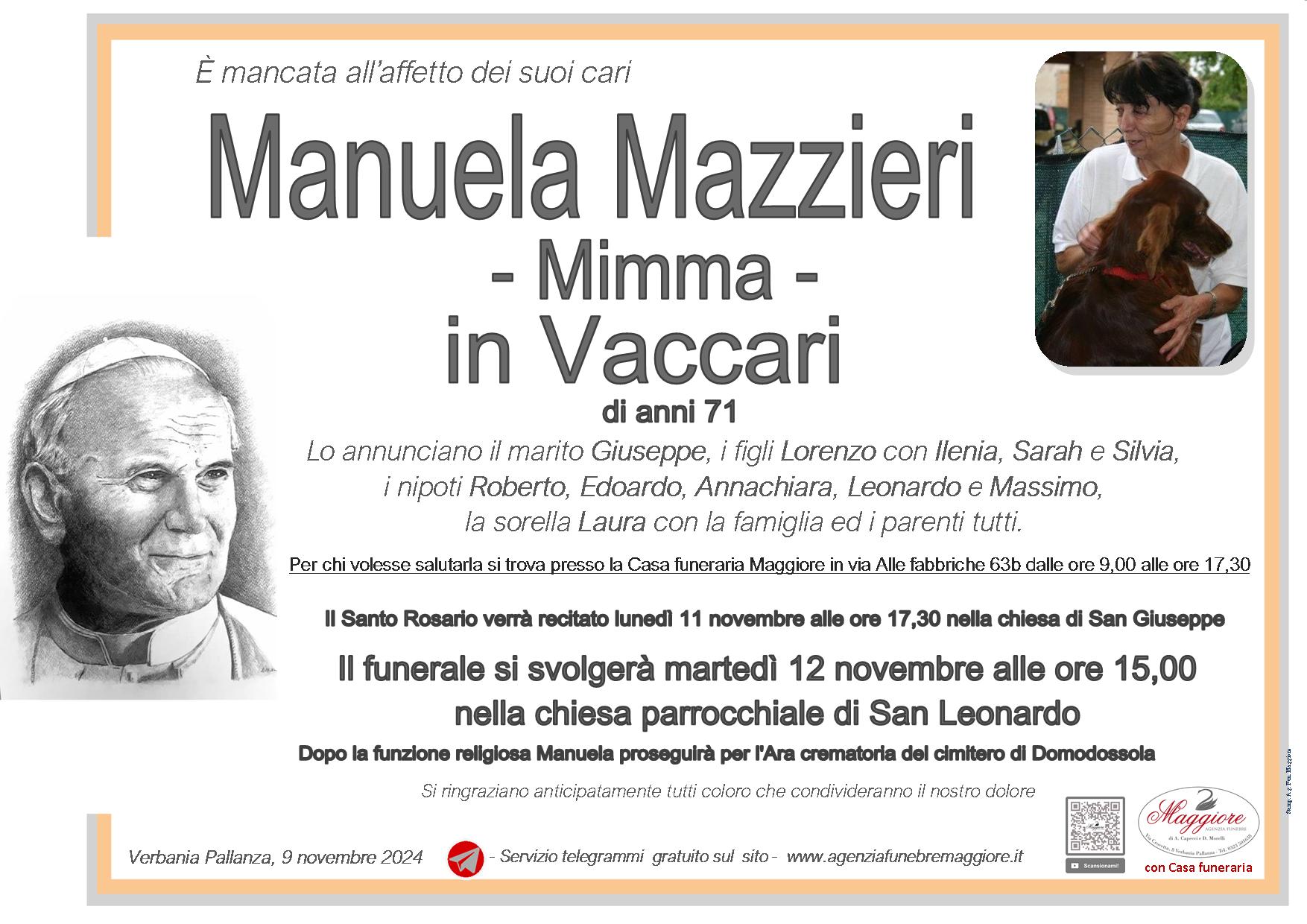 Manuela Mazzieri in Vaccari